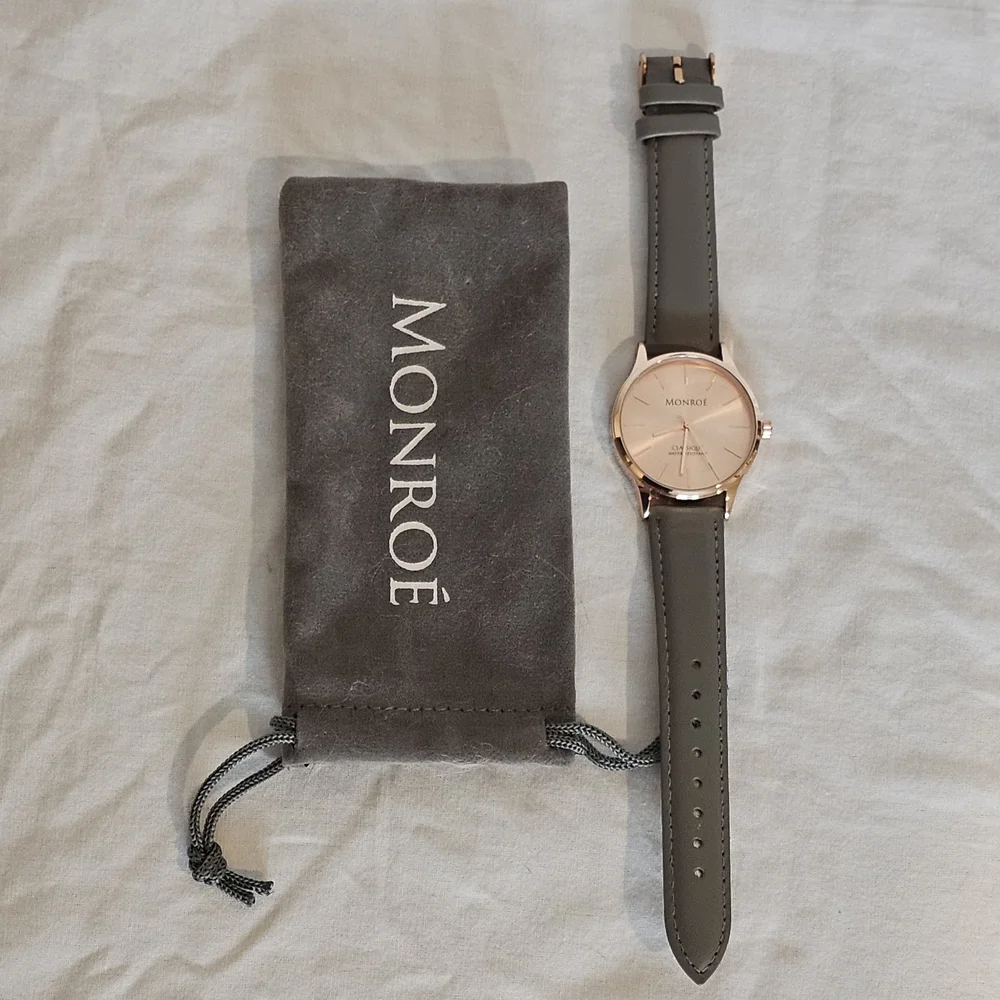 *NEW* Monroe Classique Rose Gold Watch